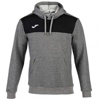 Joma Winner Chaqueta, Niños, Melange/Negro, 4XS