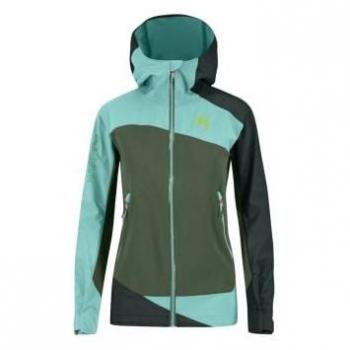 Chaqueta para mujer Karpos Marmolada (Thyme/Aqua Sky/Black Sand)