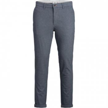 Pantalón elástico JACK & JONES mod. 12206198 con muestra geométrica para hombre en color faded denim