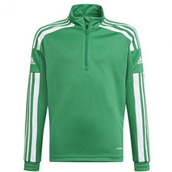 Camiseta de fútbol infantil adidas Squadra 21 unisex verde/ blanco