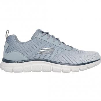Zapatillas de running para hombre Skechers Track-Ripkent en color gris