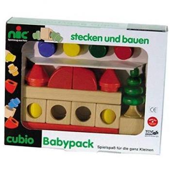 Bloques Apilables Multicolores NIC 2111 - Pack Bebé 20 Piezas