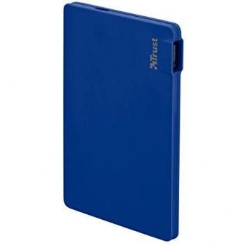 Trust Urban Powerbank 2200T - Batería externa portátil de 2200 mAh, azul