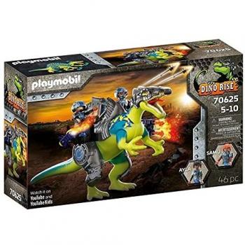 PLAYMOBIL Dino Rise 70625 Spinosaurio: Doble poder de defensa, A partir de 5 años