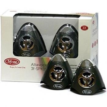 3Free SPK100W 2.0 - Altavoz PC, Color Negro
