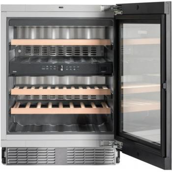 Liebherr UWTgb 1682 Vinoteca Integrable, Capacidad para 34 Botellas, Clase Energética G, Color Negro, Dimensiones 82-87 x 60 x 58 cm