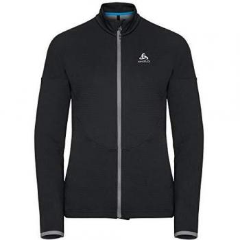 Odlo Mystery II Midlayer - Chaqueta con Cremallera para Mujer, Unzutreffend, Mystery II Midlayer - Chaqueta con Cremallera, Mujer, Color Negro, tamaño Extra-Small