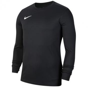 Nike Camiseta Dri-Fit de Manga Larga Park VII para Hombre, Color Negro/Blanco, Talla XL