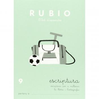 Rubio E-9 CAT - Cuaderno escritura