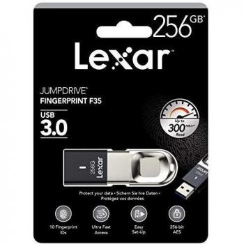 Lexar JumpDrive F35 256GB USB 3.0 Fingerprint