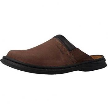 Josef Seibel Max Men Clogs, Genuine Leather Men's Shoes, Brasil 9 UK