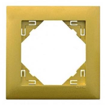 Marco Aquarella 1 elemento Efapel 90910 TDU Dorado serie Logus 90