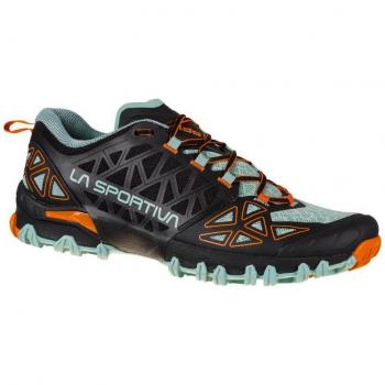 La Sportiva Bushido II Hombre Trail Running Zapatillas Black Hawaiian Sun Talla 42.5 EUR