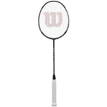 Wilson Blaze 170 Raqueta de bádminton, Unisex, Grosor de empuñadura: 4, Negro/Gris