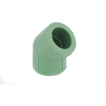 Codo PPR 45º 32mm Termofusión Fittings Estándar