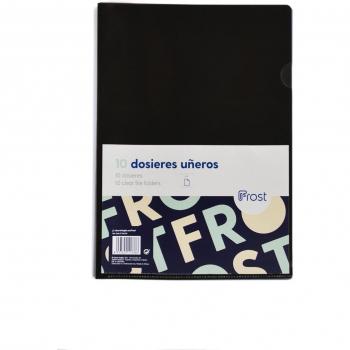 Frost Pack 10 Dossieres Uñero Frost A4 Colores Surtidos