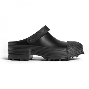 Camperlab Black Leather Men's Clogs