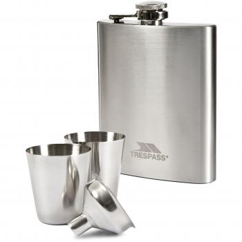 Trespass Dramcask Unisex Multicolor Hip Flask, One Size