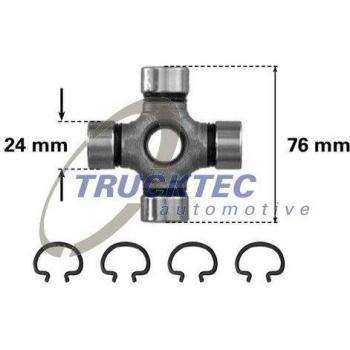Amortiguador de vibraciones del eje de transmisión TRUCKTEC AUTOMOTIVE 02.34.004