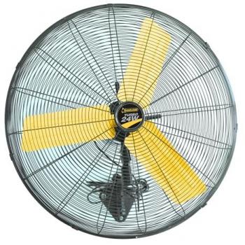 Ventilador Industrial Turbo 260W - Ventilador Profesional de Pared para Taller, Almacén, Oficina o Casa, 196 m3/min