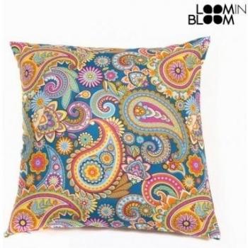 Cojín cachemir azul by Loomin Bloom