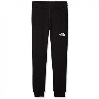 The North Face Y Fleece Pant Pantalón Polar Juvenil, Unisex niños, Black/TNF White, S