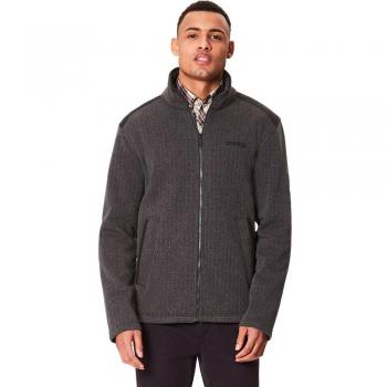 Regatta Garvey - Forro Polar con Cremallera Completa para Hombre, Hombre, RMA325, Negro, Small