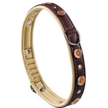 Ferplast Circo Bo C 25/49 Collar de Perro, 45 – 49 cm/25 mm, Burdeos