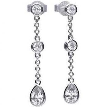 Pendientes Péndulo DIAMONFIRE 6220811082 mujer circonitas
