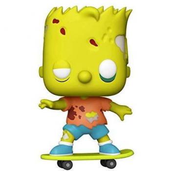 Figura Funko Pop! Los Simpsons Bart Zombie - Casa Árbol del Horror - Modelo 1027 - Original - Miniatura Coleccionable para Exhibición - Mercancía Oficial - Regalo Ideal