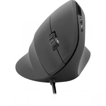 Speedlink Piavo Ratón Ergonómico Vertical USB, hasta 2.400 dpi de resolución, superficie gomada