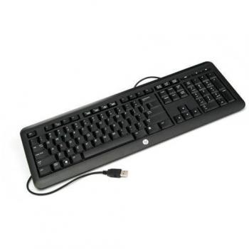 Teclado HP USB QY776AA Black