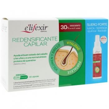 Elifexir Essential Redensifying Hair Treatment Pack - 60 Capsules + 35ml Anti-Hair Loss Serum