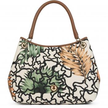 TOUS City Kaos Leaf, Shopper para Mujer, Varios Colores