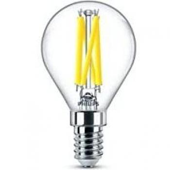 Philips Master LED DimTone Golfball 3.4W E14 Dimmable Warm White Clear