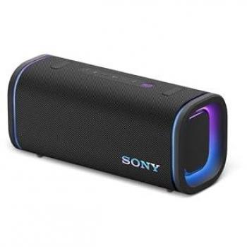 Altavoz Portátil Bluetooth Sony ULT Field 5 Negro, Potente, 25h de Batería, Resistente al Agua y al Polvo, Luces 360, Correa Desmontable