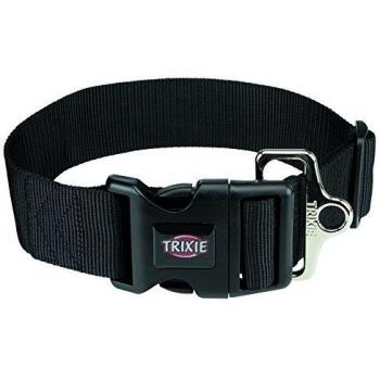 Collar Trixie Premium Negro para Perros Grandes - L-XXL: 55-80 cm de Contorno, 50 mm de Ancho