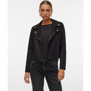 Cazadora corta de ante de mujer BIKER JOSE | VERO MODA