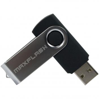 Pendrive Maxflash USB 2.0 de 8GB, Memoria USB Plata