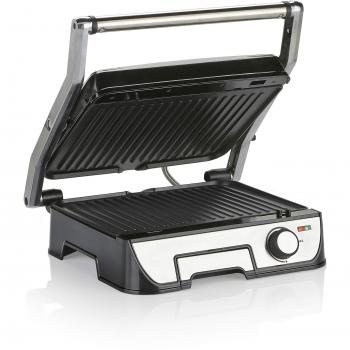 Parrilla de contacto Tristar GR-2849 – Parrillas desmontables – Se puede usar como plancha