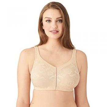 Wacoal Women's Wireless Soft Cup Bra - Sand Beige, Size 34D