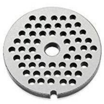 Plato para picadora de carne manual Reber N° 10/12, agujero de 8 mm, compatible con TC10 y TC12