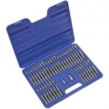 Kit de puntas de destornillador mixtas SEALEY AK21974 en maleta de plástico con 74 piezas