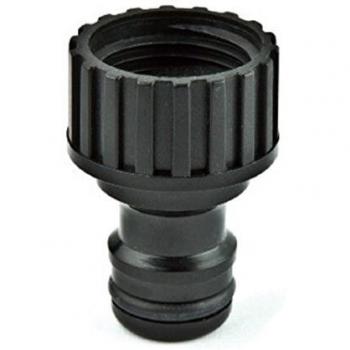 Altuna Conector de Grifo roscado de 1/2 con Manguera de jardín, Negro