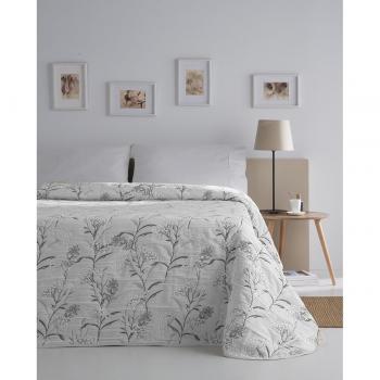 Colcha jacquard algodón Zurek Gris
