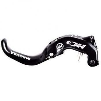 Magura HC3 Adjustable 1-Finger Brake Lever Blade - Aluminium, Reach Adjustable (Tool Included) for MT6/7/8/Trail SL - Black