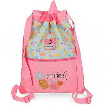 Enso Juicy Fruits mochila Saco Multicolor 35x46 cms Poliéster