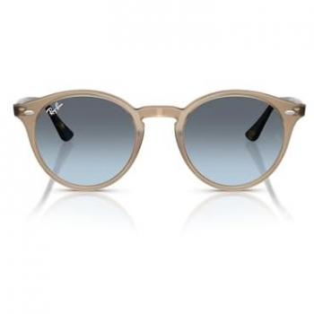 Ray-Ban RB2180 6788V1 Gafas de Sol Unisex Acetato Beige Azul Redondas Sombreadas