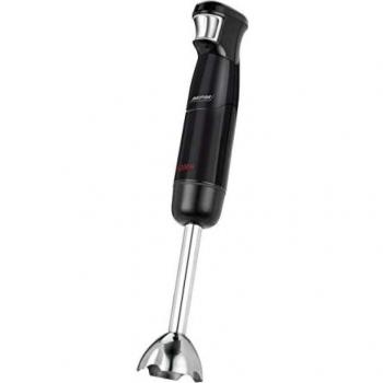 MPM MBL-30/C Batidora de Mano, Velocidad Regulable Smooth Touch, Pie Desmontable Acero Inoxidable, Vaso 700 ml, Varilla Extra Larga, 1200W