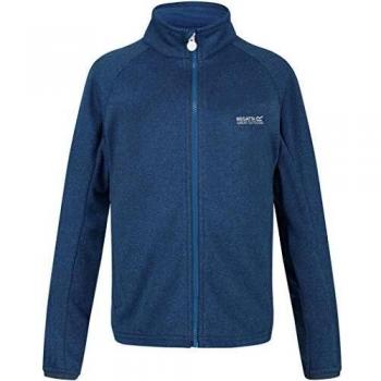 Regatta Avalon-Chaqueta Softshell Elástica De Punto con Cremallera Integral Soft Shell, Unisex niños, Nautical Blue, 3-4